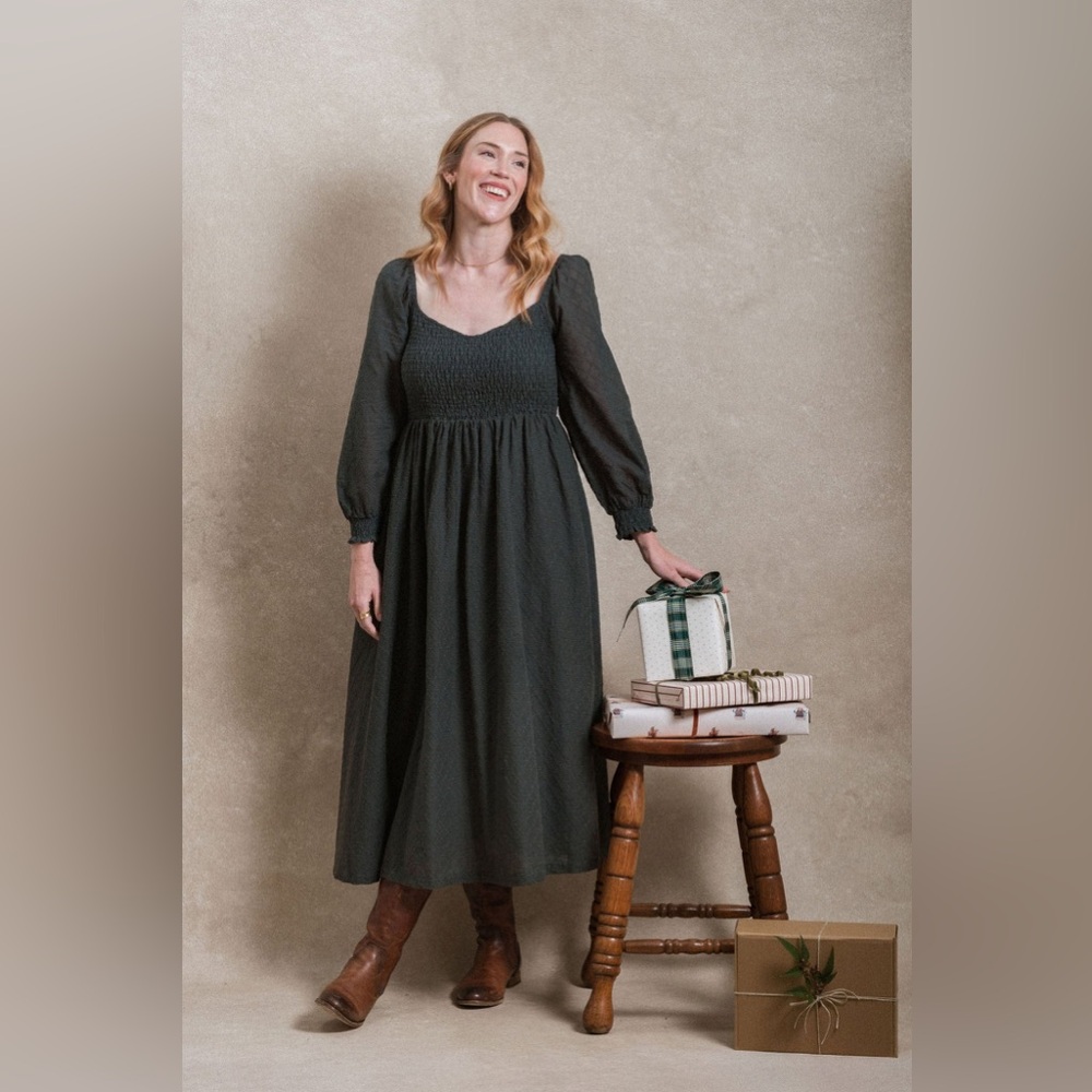 Neuflora Milan Dress - Wintergreen